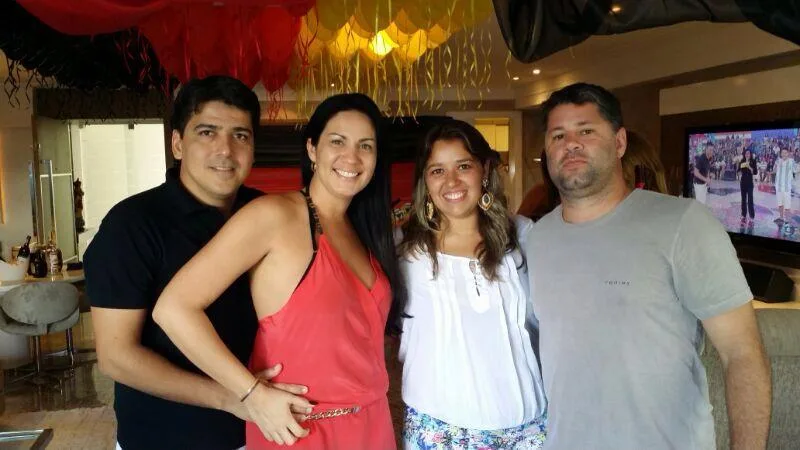 Roberto Chequer, Roseane Carneiro, Juliana Lucena e Elmano Jr.
