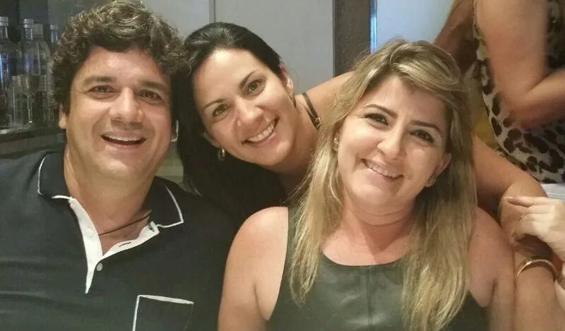 Pedro Freitas, Roseane Carneiro e Leia Freitas