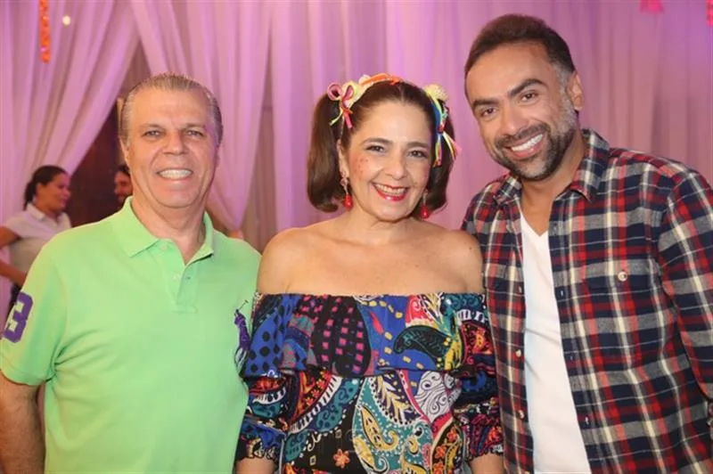 Claudio, Giana Studart e Padua Costa