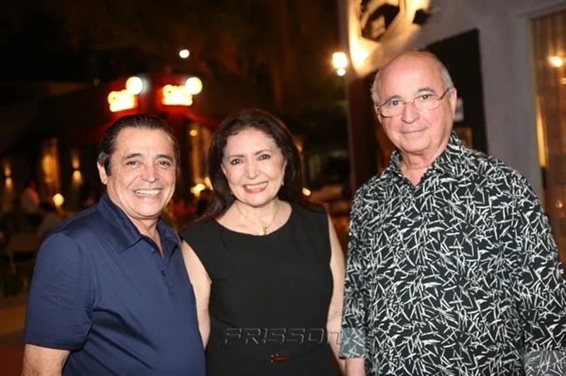 Carlos Castelo, Célia Maria e Renato Barroso