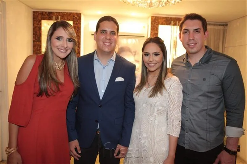 Beatriz Accioly, Lucas Cavalcante, Ana Flavia Accioly e Iury Pamplona