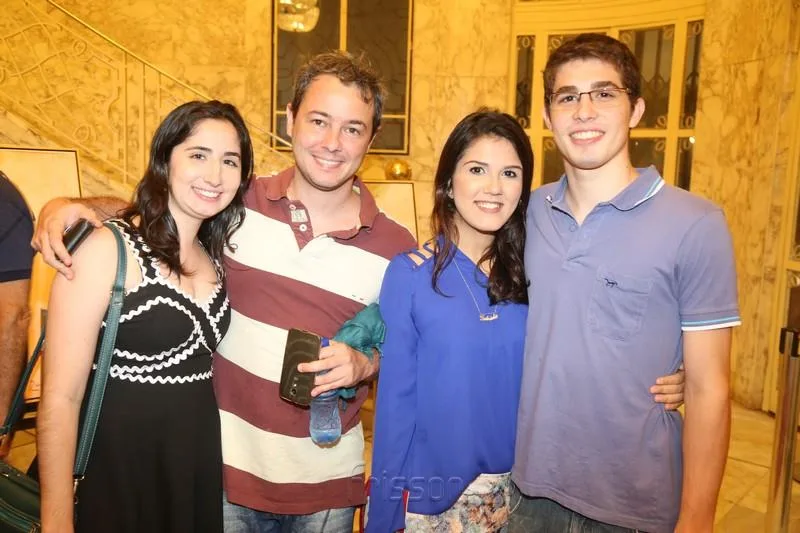 Ana Virginia, André Marciel, Gabriela Rocha e Vinicius Elias