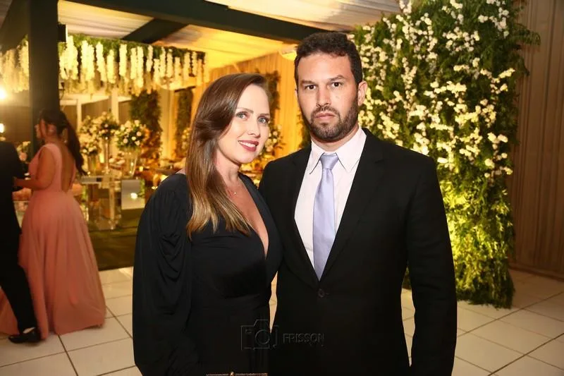 Caroline Saldanha e Waldir Soares