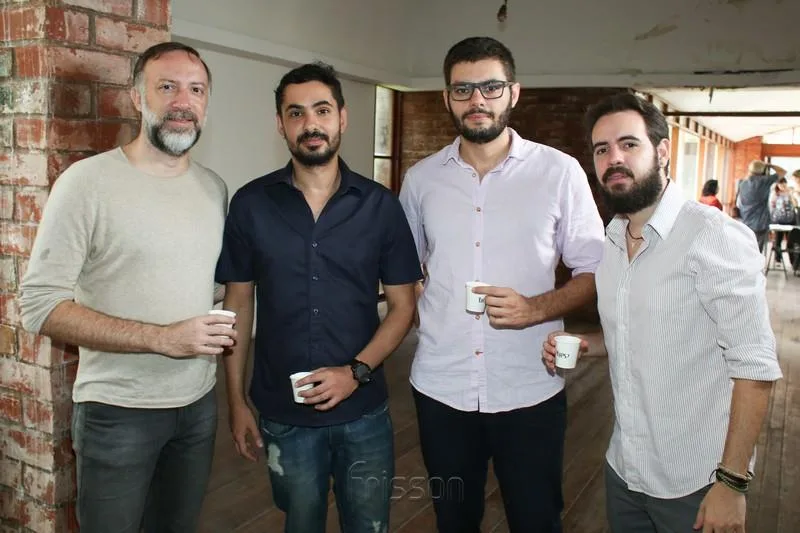 André Benevides, Leonardo Linhares, Thiago Ness e Luiz de Paula