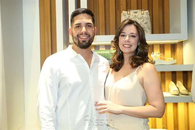 Diego Simões e Renata Sleiman