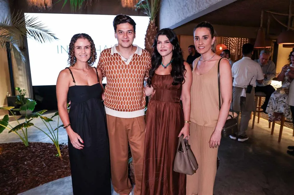 Andrea Verçosa, Pablo Guteres, Liana Otoch e Karine Albuquerque