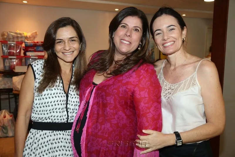 Cristina Brasil, Nara Amaral e Paola Brandão