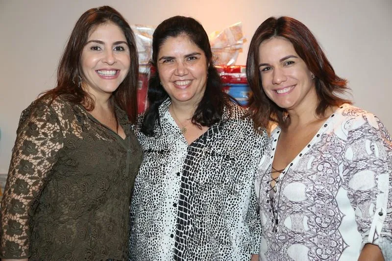 Cristiane Faria, Natasha Martins e Ana Virgínia Martins