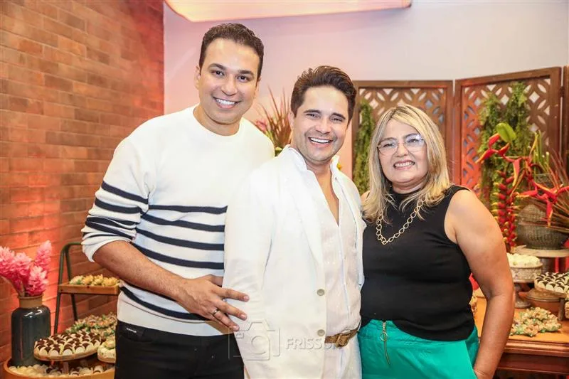 Bruno Benicio, Jô Rabelo e Andrea Sousa