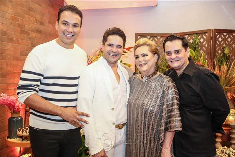 Bruno Benicio, Jô Rabelo, Aparecida e Ricardo Alencar