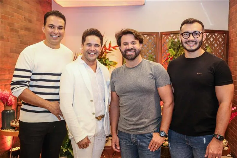 Bruno Benicio, Jô Rabelo, Samuel Ramos e Gustavo Lopes