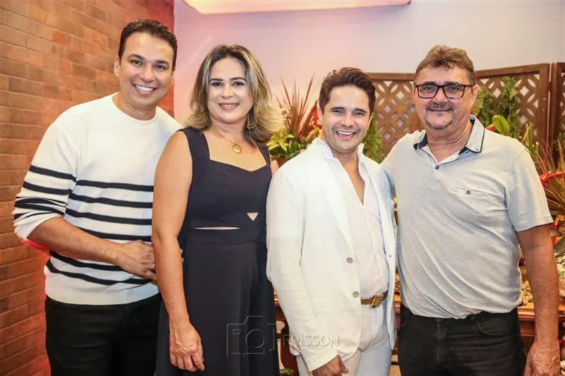 Bruno Benicio, Lirismar Leal, Jô Rabelo e Ubiratan Coelho