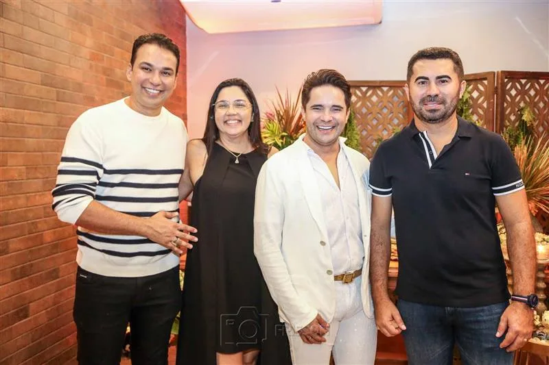Bruno Benicio, Viviane Ferreira, Jô Rabelo e Marcelio Sousa