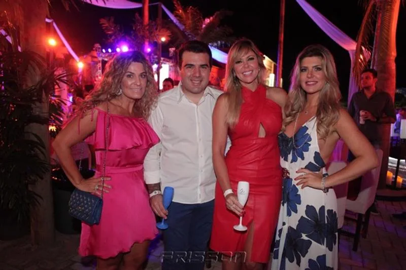 Bianca Linck, Danilo, Patrícia Dias e Iris Stefanelli