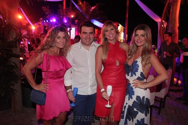Bianca Linck, Danilo, Patrícia Dias e Iris Stefanelli