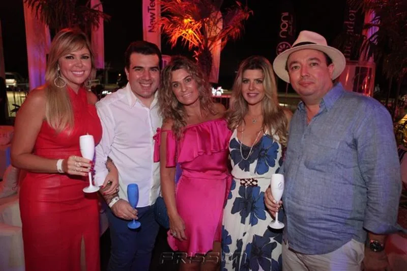 Bianca Linck, Danilo, Patricia Dias, Iris Stefanelli e Weiber Xavier