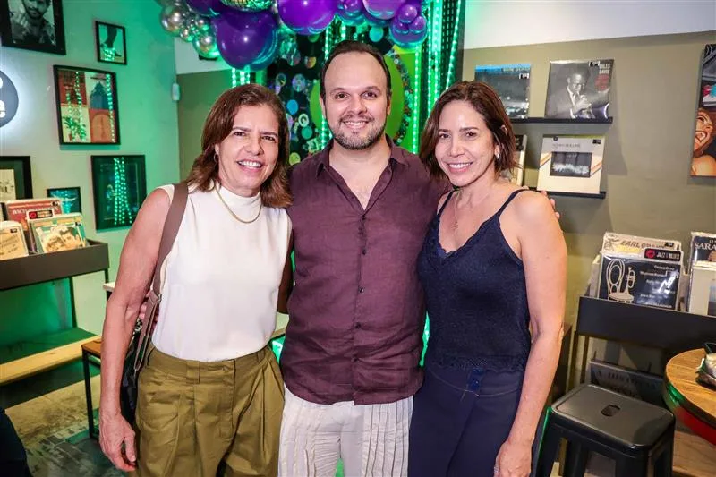 Claudia Salgado, Carlos José Pinheiro e Alessandra Brasileiro