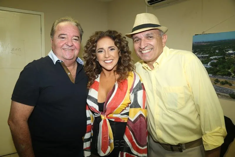 Chiquinho Aragão, Daniela Mercury e Licinio Correa