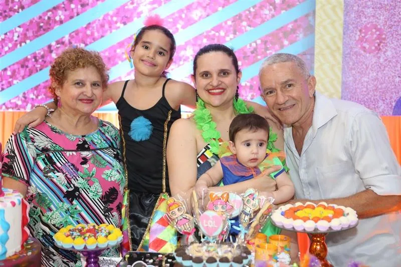 Ismênia Ribeiro, Rebeca, Letícia e Joshua, Jeová Mourão