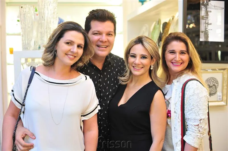 Alexia Fontes, Gustavo Serpa, Gaida Dias e Karina Bezerra