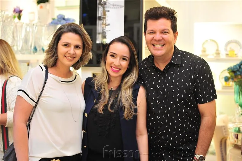 Alexia Fontes, Vladia Borella e Gustavo Serpa
