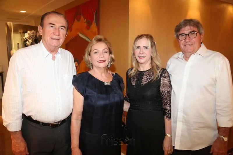 Alberto e Vera Figueiredo, Lucy e Miguel Figueiredo