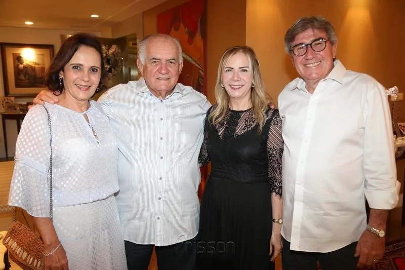 Berna e Fernando Pontes, Lucy e Miguel Figueiredo