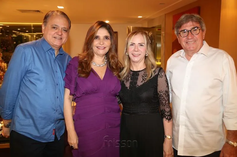 Daniel e Cristiane Figueiredo, Lucy e Miguel Figueiredo