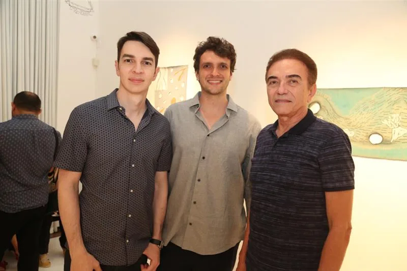 André Albuquerque, Ben Pedrosa e Marcos Monteiro