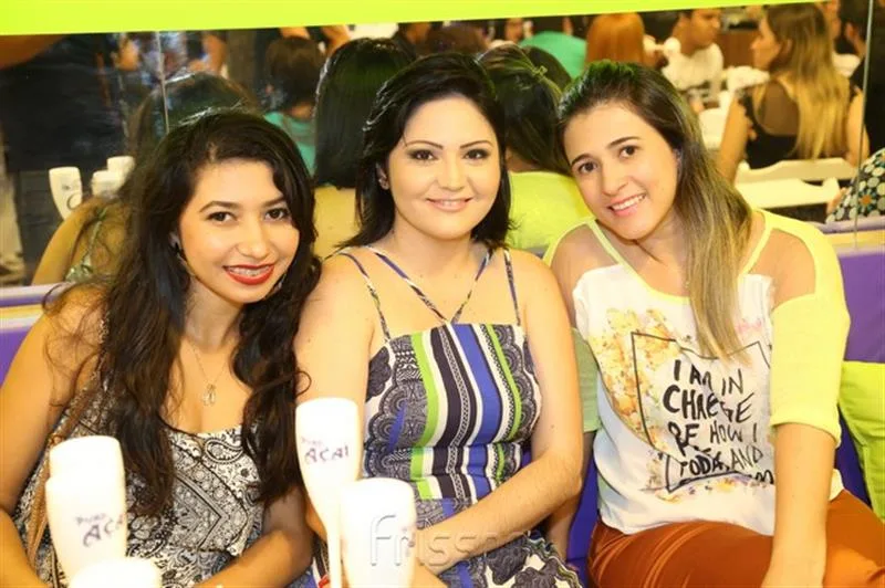 Alice Santos, Fran Fontinelle e Camilla Sa
