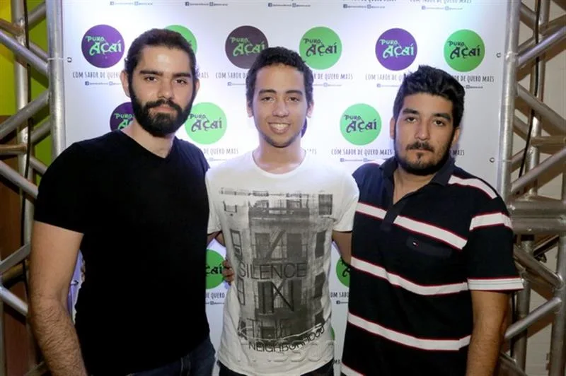 Anderson Yago, Kaio Viana e Gabriel Machado