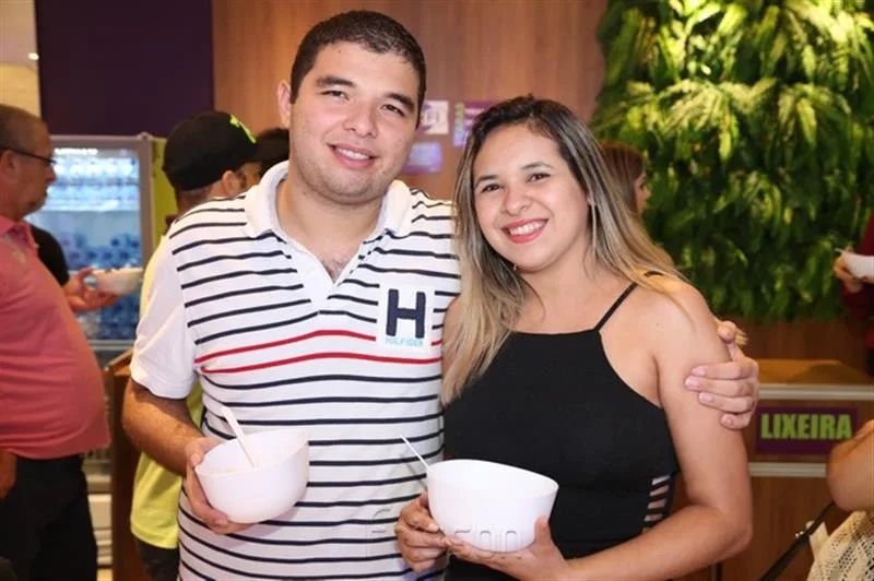 Aurelio Monteiro e Daliane Araujo