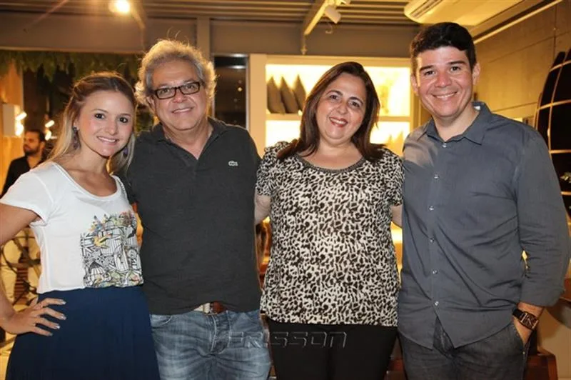 Clariane Aguiar, Mascal Barros, Claudia Castelo Branco e Helrson Dias