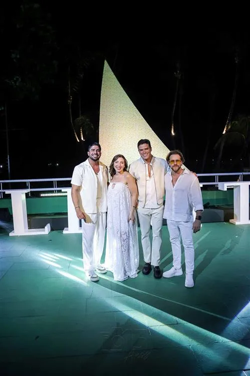 Fernando Amorim, Vivian Fernandez, Marcos Lessa e Dj Thiago Camargo