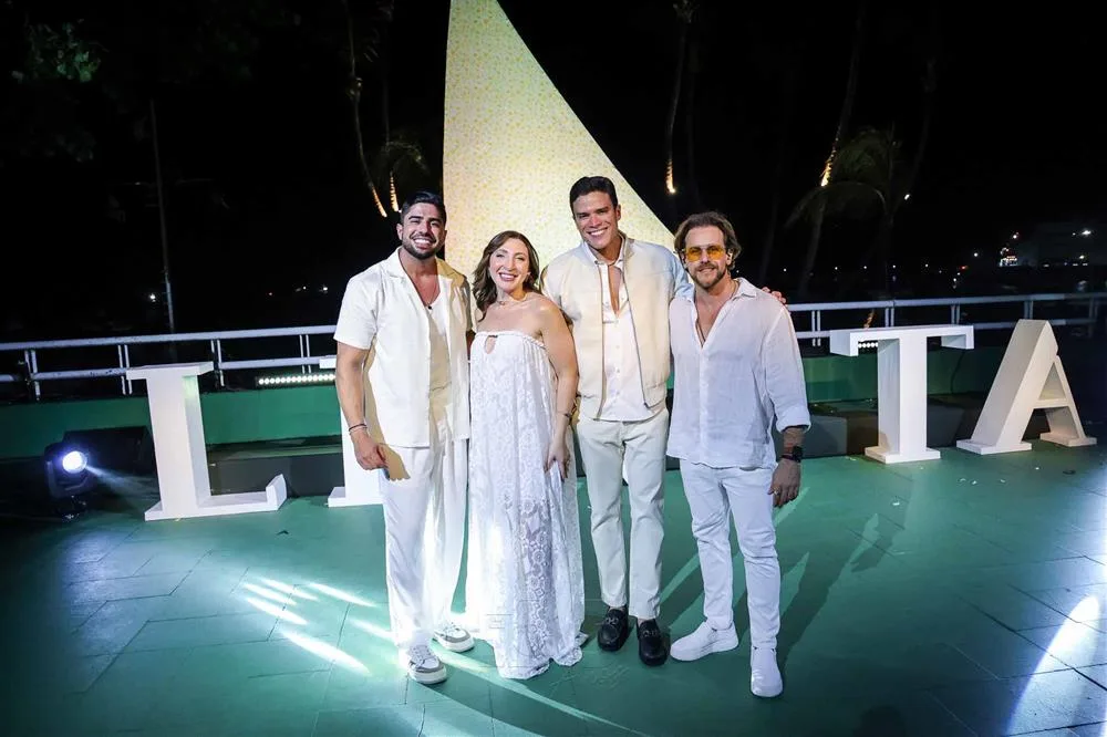 Fernando Amorim, Vivian Fernandez, Marcos Lessa e Dj Thiago Camargo