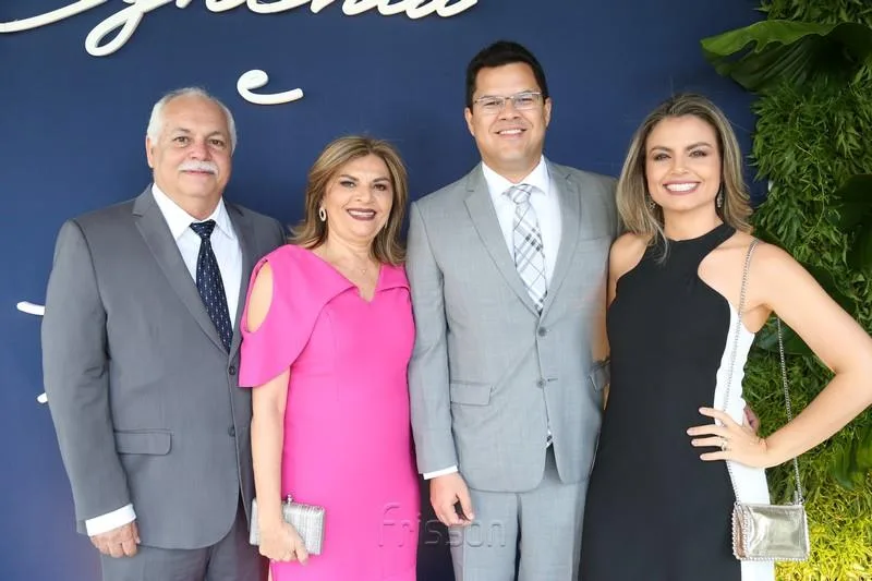 Bernardo e Mércia Aguiar, Douglas e Marcela Gonçalves