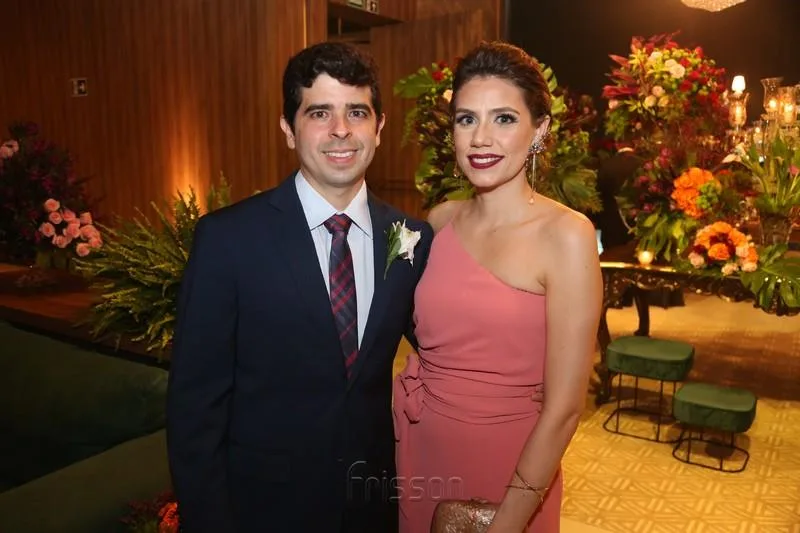 Alexander Palácio e Priscila Antonuti