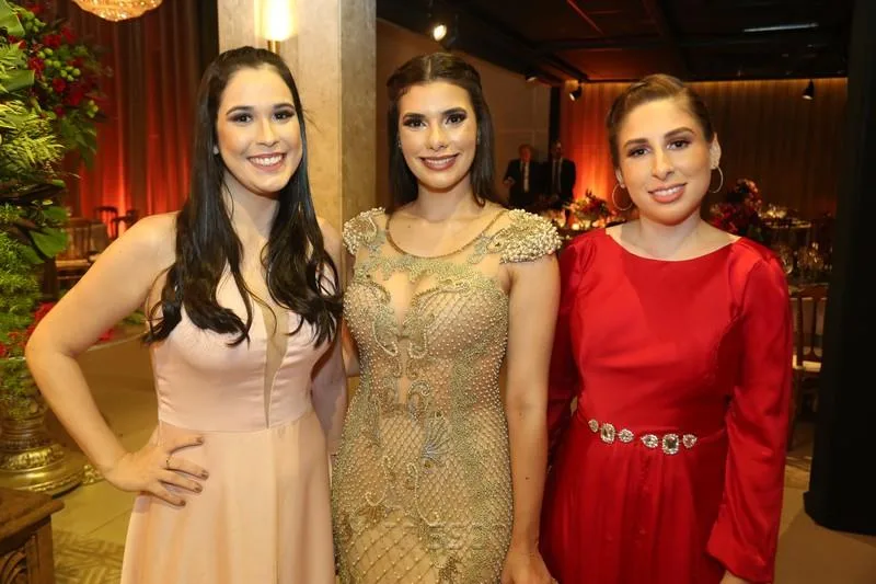 Aline Linhares, Crislaina Pinheiro e Ingrid Amorin