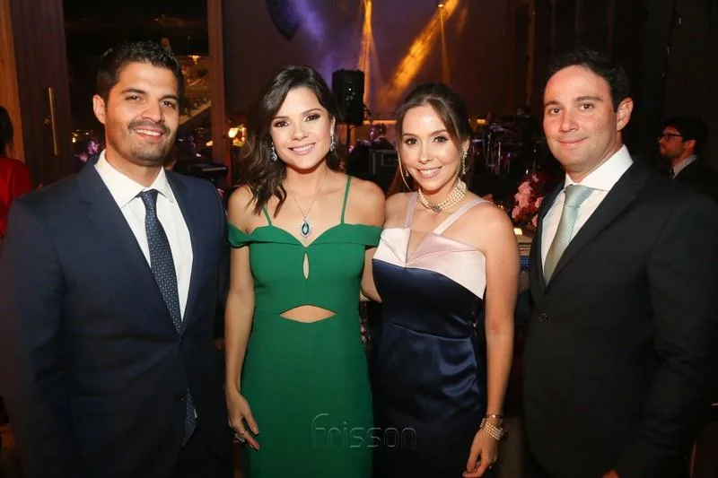 Bruno e Priscila Becco, Rafaela e Thiago Asgor