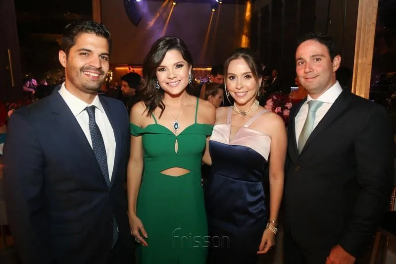Bruno e Priscila Becco, Rafaela e Thiago Asgor