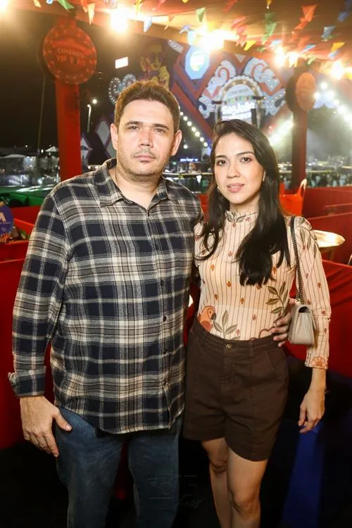 César Carvalho e Luanna Menezes
