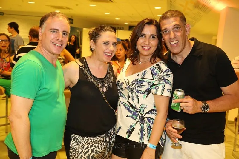 Claudemir Thomas, Mirtes Alves, Iara Silva e Alberto Perdigão