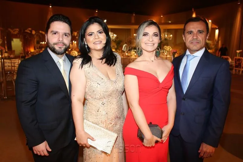 Antonio e Ana Paula Mendes, Paula e Vagner Duarte