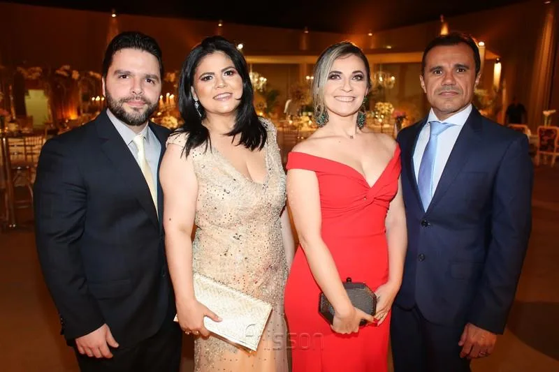 Antonio e Ana Paula Mendes, Paula e Vagner Duarte
