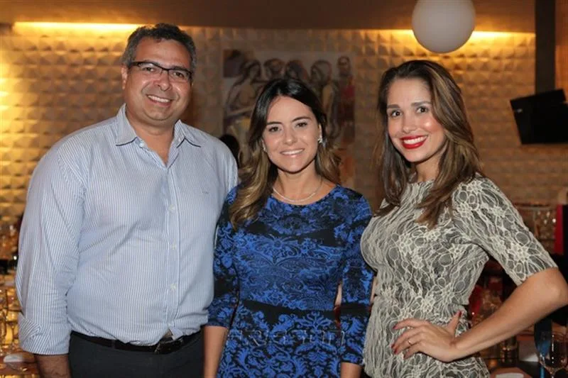 George Régis, Tatiana Cavalcante e Talita Ribeiro