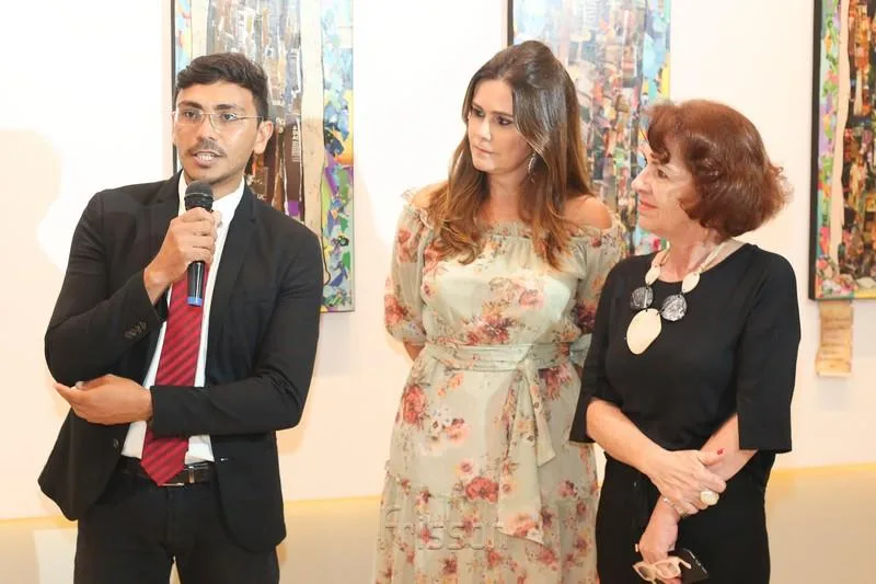 Adriano Paz, Ivana Bezerra e Lilia Quinderé