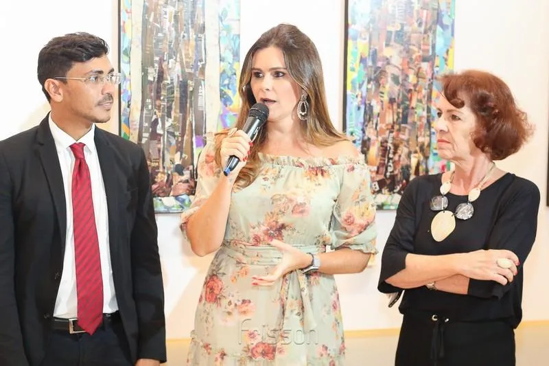 Adriano Paz, Ivana Bezerra e Lilia Quinderé