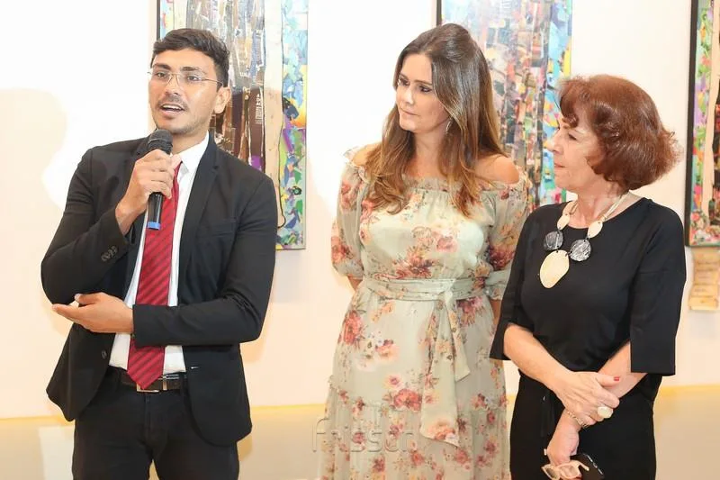 Adriano Paz, Ivana Bezerra e Lilia Quinderé