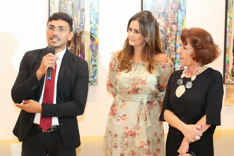 Adriano Paz, Ivana Bezerra e Lilia Quinderé