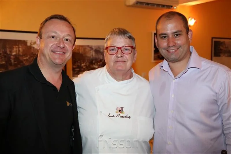 François Hautekeur, Marie Anne Bauer e André Linheiro